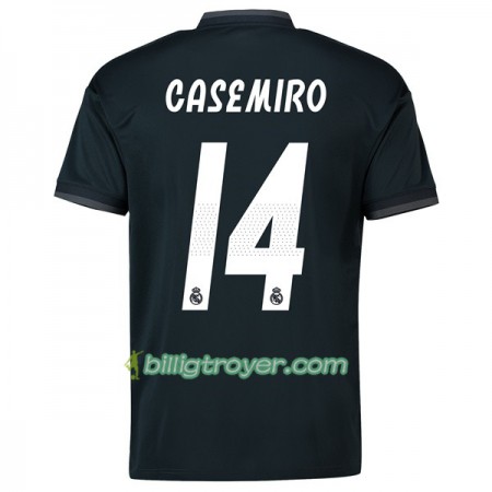 Billige Fotballdrakter Real Madrid Casemiro 14 Bortedraktsett 2018/19 Kortermet